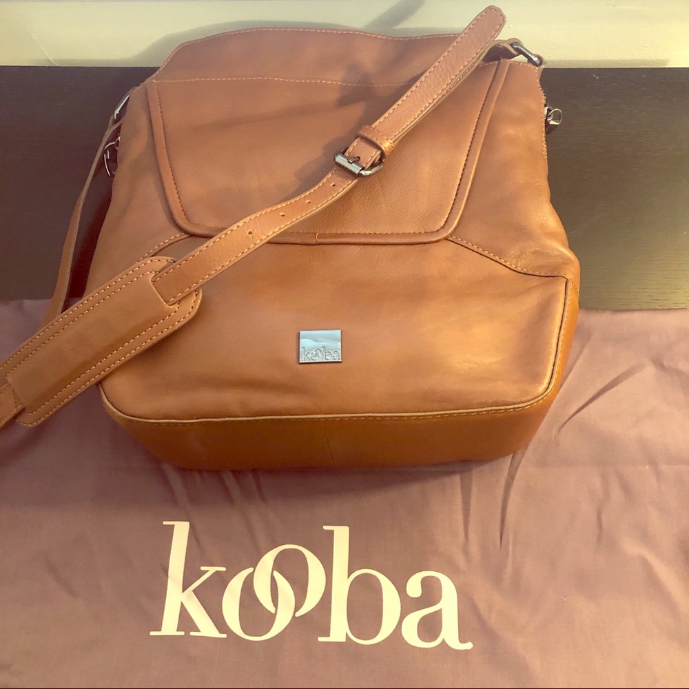 Medium brown leather hobo from Kooba
